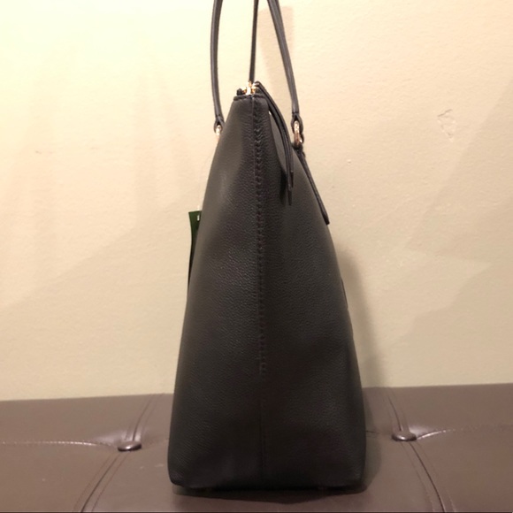 KATE♠️SPADE LARCHMONT AVE LOGO PENNY TOTE 3PC SET - Picture 4 of 8